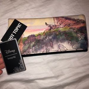 Disney’s Loungefly Lion King watercolor wallet